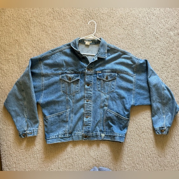 Georges Marciano for Guess Vintage Denim Jacket 80s - Picture 1 of 11